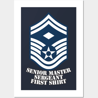 Senior Master Sergeant First Shirt Posters and Art